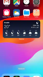 Launcher iOS 26 screenshot