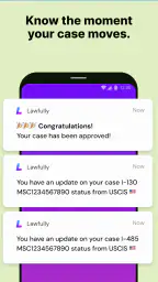 Lawfully Case Tracker screenshot