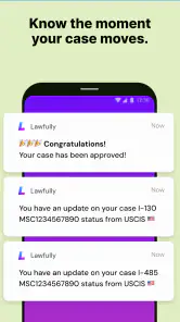 Lawfully Case Tracker screenshot