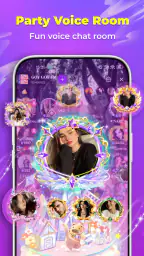 Layla-Voice Chat & Party Rooms screenshot