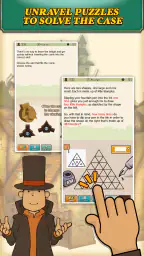 Layton: Curious Village in HD screenshot