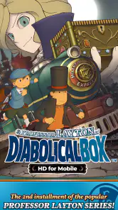 Layton: Diabolical Box in HD screenshot