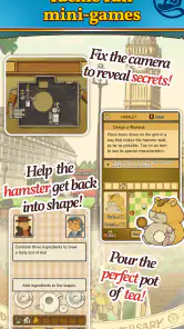 Layton: Diabolical Box in HD screenshot