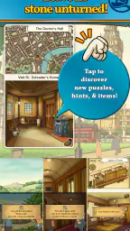 Layton: Diabolical Box in HD screenshot
