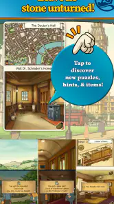 Layton: Diabolical Box in HD screenshot
