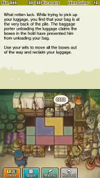 Layton: Diabolical Box in HD screenshot
