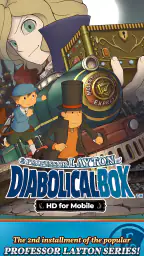 Layton: Diabolical Box in HD screenshot