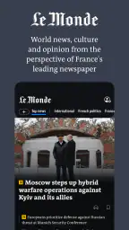 Le Monde, Live News screenshot