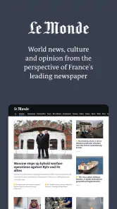 Le Monde, Live News screenshot