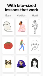 Learn how to draw - ArtWorkout screenshot
