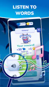 Learn words and play with Momo screenshot