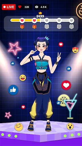 Left or Right: Star Girl Style screenshot