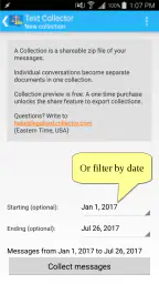 Legal Text Collector screenshot