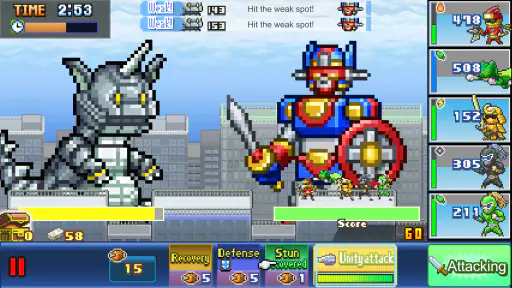 Legends of Heropolis DX screenshot
