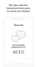 Lemonade Insurance screenshot