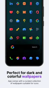 Lena Icon Pack Shapeless Icons screenshot