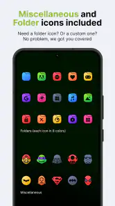 Lena Icon Pack Shapeless Icons screenshot