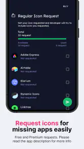 Lena Icon Pack Shapeless Icons screenshot