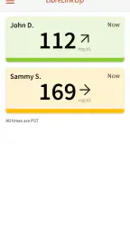 LibreLinkUp screenshot