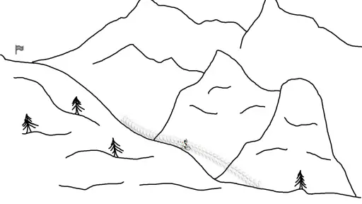 Line Rider screenshot