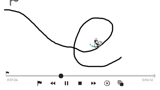 Line Rider screenshot