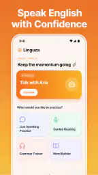 Linguza: AI English Tutor screenshot