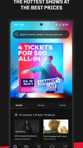 Live Nation At The Concert screenshot