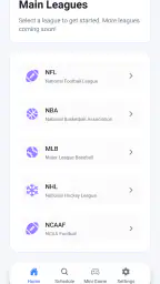 Live Scores : NFL NCAA NBA MLB screenshot