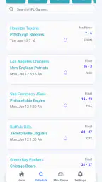 Live Scores : NFL NCAA NBA MLB screenshot
