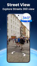 Live World Map: Satellite View screenshot