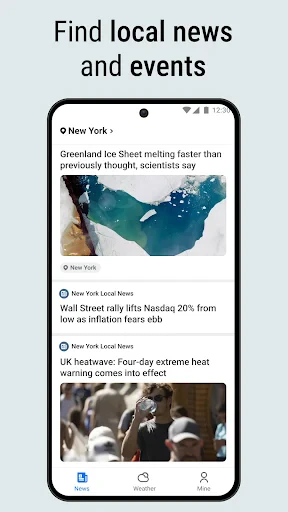 Local Weather News - Radar screenshot