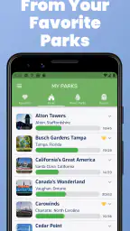 LogRide - Theme Park Database screenshot