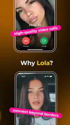 Lola: Live Video Chat App screenshot