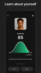 Looksmaxxing AI - Face Card screenshot