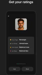 Looksmaxxing AI - Face Card screenshot