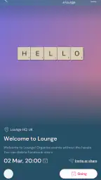 Lounge - Groups & Events screenshot
