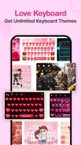 Love Keyboard Themes & Fonts screenshot