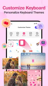 Love Keyboard Themes & Fonts screenshot