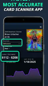 LUDEX Sports Card Scanner +TCG screenshot