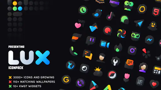 LuX IconPack screenshot