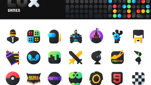 LuX IconPack screenshot