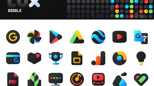 LuX IconPack screenshot