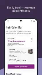 Madison Reed App screenshot