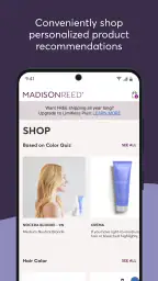 Madison Reed App screenshot