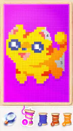 Magic Cross Stitch: Pixel Art screenshot