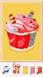 Magic Cross Stitch: Pixel Art screenshot