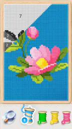 Magic Cross Stitch: Pixel Art screenshot