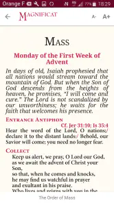 Magnificat (US edition) screenshot