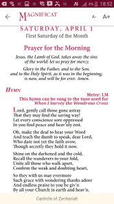 Magnificat (US edition) screenshot