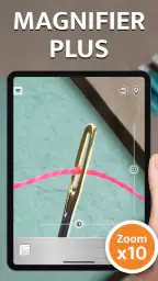 Magnifier Plus with Flashlight screenshot